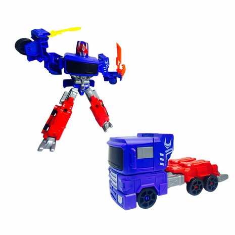 Transform Mecha Robots &ndash; 2in1 robot en auto - set van 2 stuks