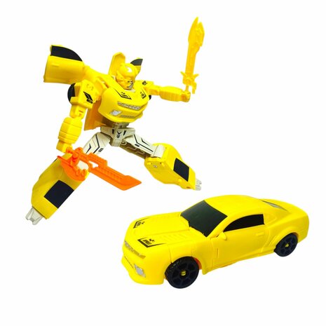 Transform Mecha Robots &ndash; 2in1 robot en auto - set van 2 stuks