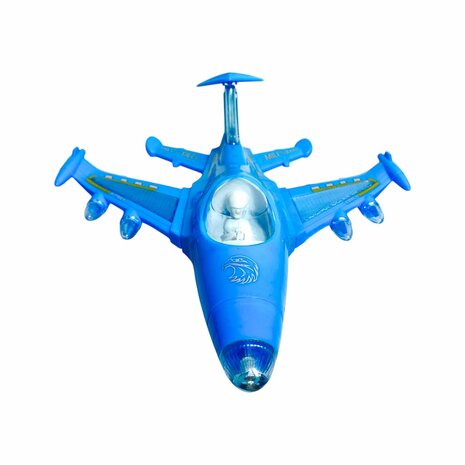 Aerial Warfare Jet &ndash; De Ultieme Stoere Straaljager - Led lichtjes - geluid - vliegtuig 33CM
