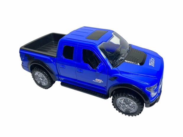 Pickup auto speelgoed - Super Max - acrobatisch beweging met licht en geluid (23.5 cm)