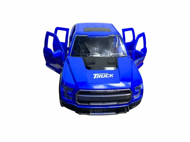 Pickup auto speelgoed - Super Max - acrobatisch beweging met licht en geluid (23.5 cm)