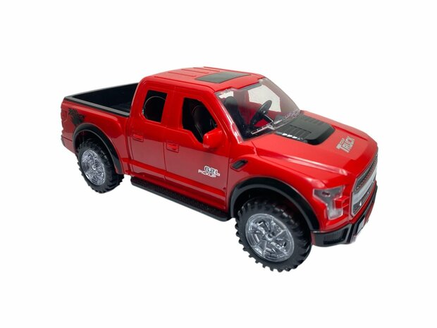 Pickup auto speelgoed - Super Max - acrobatisch beweging met licht en geluid (23.5 cm)
