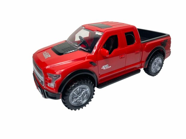 Pickup auto speelgoed - Super Max - acrobatisch beweging met licht en geluid (23.5 cm)