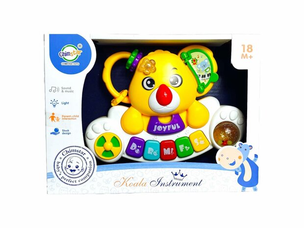 Koala Instrument - Oplichtende Koala Piano 18+ m