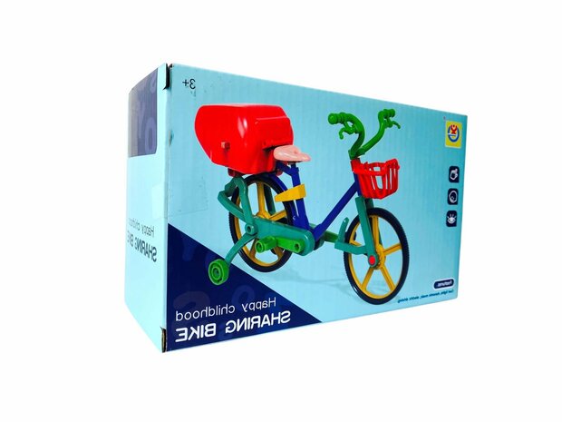 Elektrische Fietsen Speelgoed Fiets Voertuig Model Vroege Onderwijs Speelgoed Met Lichte Muziek