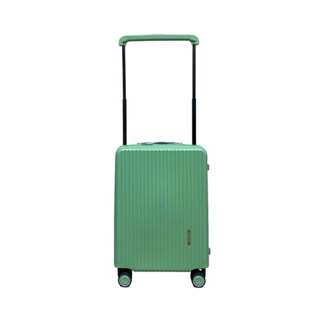 Hardcase kofferset pista groen - 3 stuks - TSA Slot - brede handgreep ( Bubule )