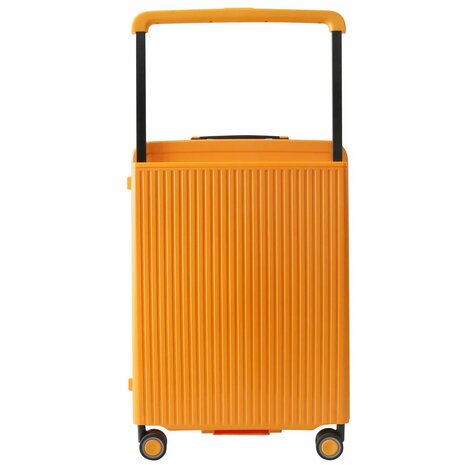Hardcase kofferset Oranje - 3 stuks - TSA Slot - brede handgreep ( Bubule )