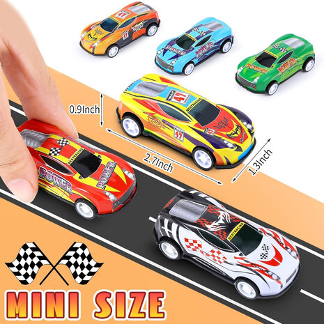 Mini voertuigen - 20 verschillende auto&#039;s