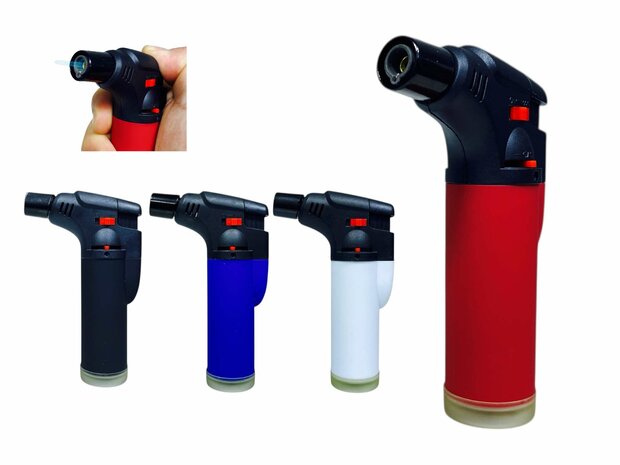 Turbobrander - Creme brulee brander - 12 stuks - jet flame - Wind aanstekers unilite