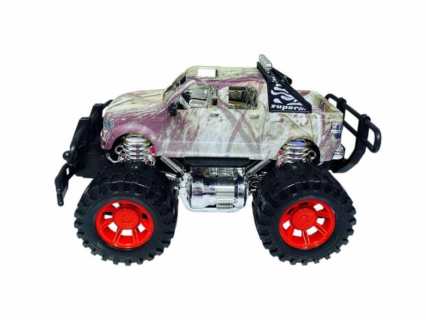 Auto superkracht off-road - Autospeelgoed Anti true scale coole styling ( zonder batterij spel ) Rasta R