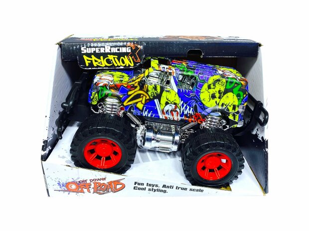 Auto superkracht off-road - Autospeelgoed Anti true scale coole styling ( zonder batterij spel ) Rasta R