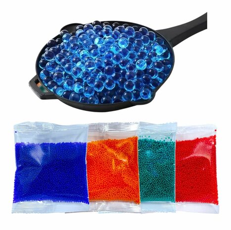 Gel balls - 10,000 pieces -orbeez balls - 7-8mm blue color