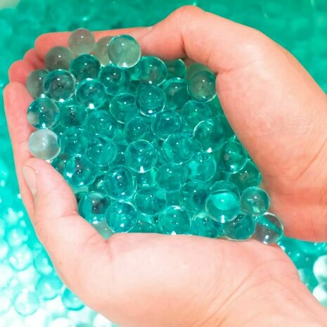 Gel balletjes MIX kleur - grote fles 50.000 stuks - 210 gram - Gelblaster ballen - 7-8mm