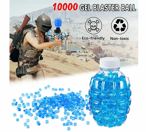 Gel Blaster - Space Vector Assault Rifle - compleet set - oplaadbaar - 74 CM