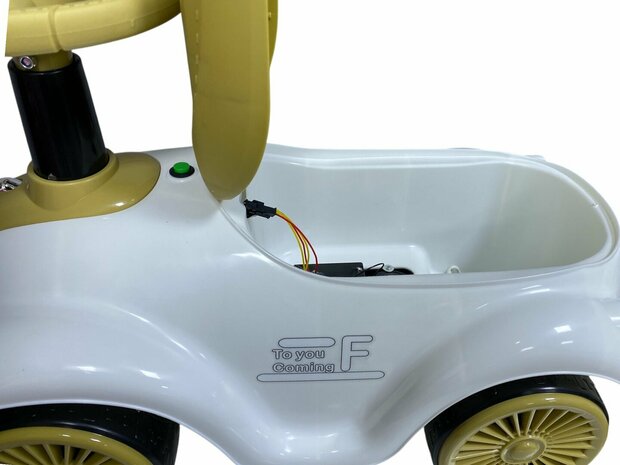 Kinderen Loopauto met muziek en lichtjes - Classic Luxury Retro Car - 55CM - mix