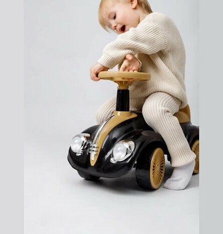Kinderen Loopauto met muziek en lichtjes - Classic Luxury Retro Car - 55CM - mix