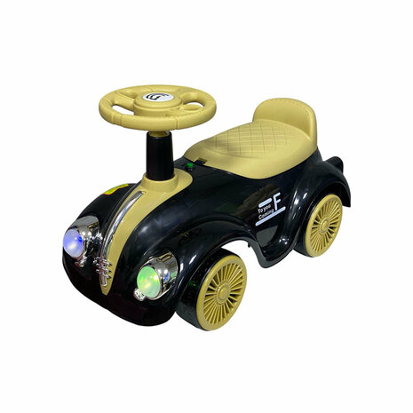 Kinderen Loopauto met muziek en lichtjes - Classic Luxury Retro Car - 55CM - mix