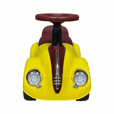 Kinderen Loopauto met muziek en lichtjes - Classic Luxury Retro Car - 55CM - mix