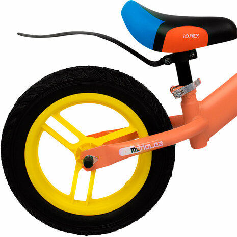 Kinderloopfiets 80 cm - rubber banden - Mengele Baby - vanaf 1 jaar mix