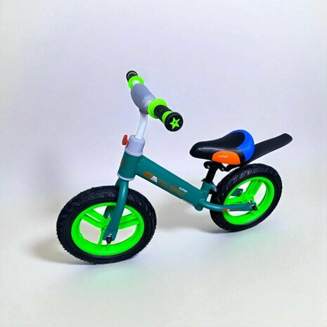 Kinderloopfiets 80 cm - rubber banden - Mengele Baby - vanaf 1 jaar mix