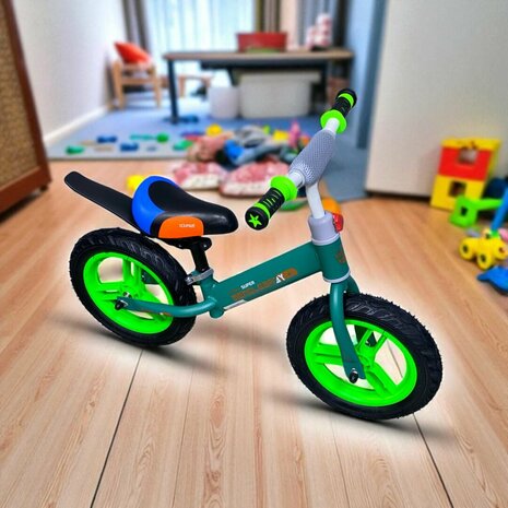 Kinderloopfiets 80 cm - rubber banden - Mengele Baby - vanaf 1 jaar mix