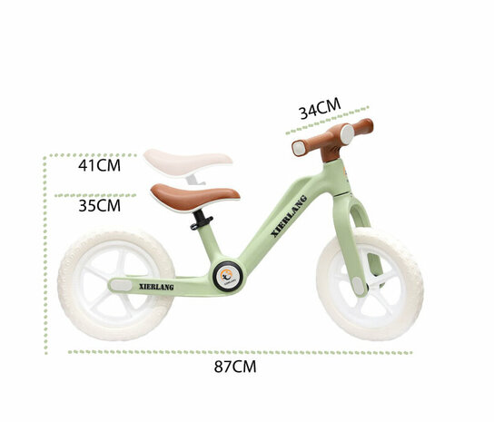 Foldable Bike - Opvouwbare Loopfiets met 1-Knops Systeem - 87 CM - licht gewicht