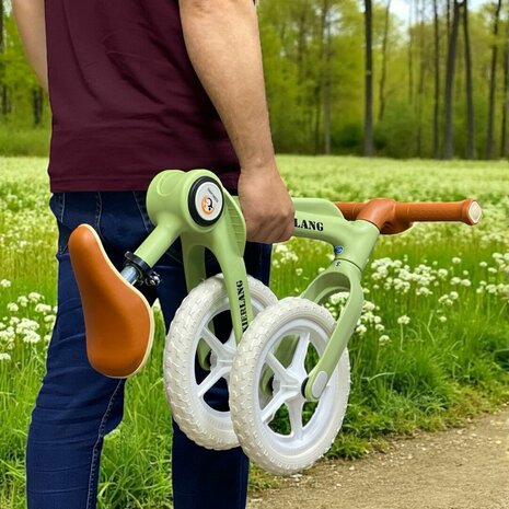 Foldable Bike - Opvouwbare Loopfiets met 1-Knops Systeem - 87 CM - licht gewicht