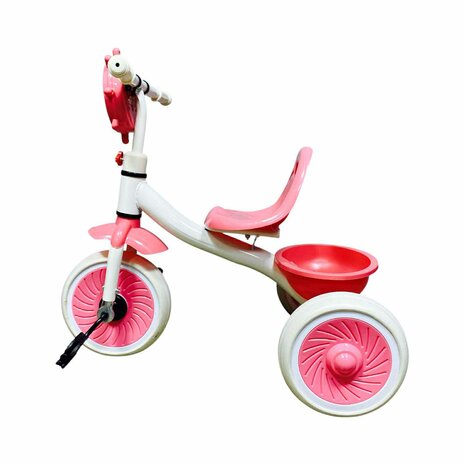 Driewieler kinderfiets - met pedalen - licht &amp; geluid 63 CM