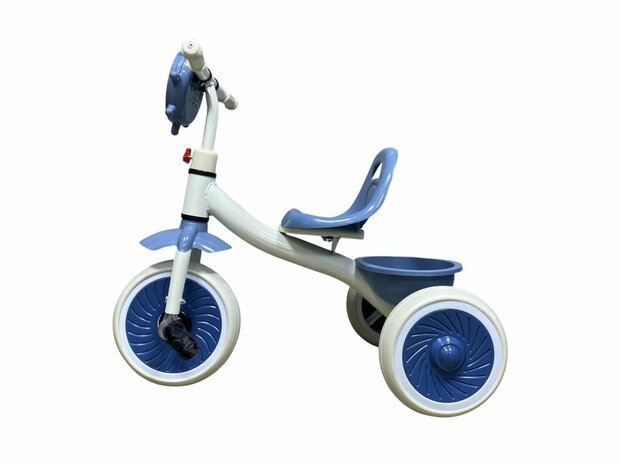 Driewieler kinderfiets - met pedalen - licht &amp; geluid 63 CM
