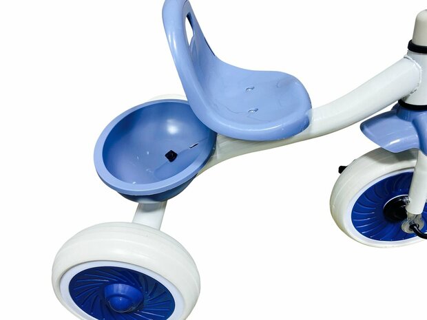 Driewieler kinderfiets - met pedalen - licht &amp; geluid 63 CM