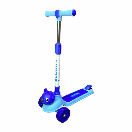 Step - Scooter - Kinderstep met 3 wielen - Koala - opvouwbaar - Kantelstep - Met Licht &amp; Muziek