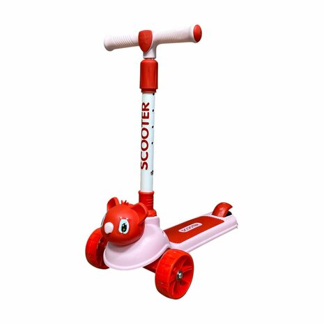 Step - Scooter - Kinderstep met 3 wielen - Koala - opvouwbaar - Kantelstep - Met Licht &amp; Muziek