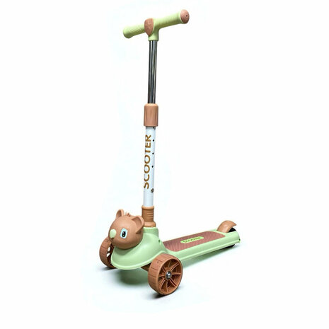 Step - Scooter - Kinderstep met 3 wielen - Koala - opvouwbaar - Kantelstep - Met Licht &amp; Muziek