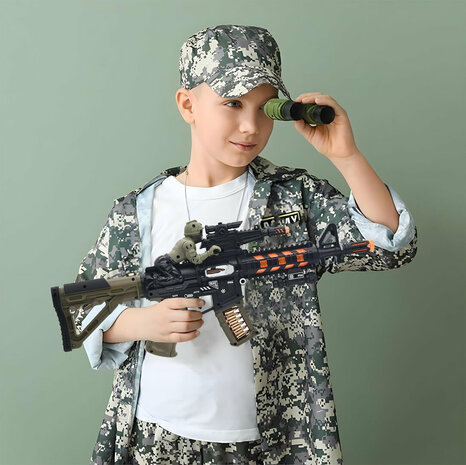 SPIELZEUGGEWEHR DREHENDES GESCHOSS 50,5 CM