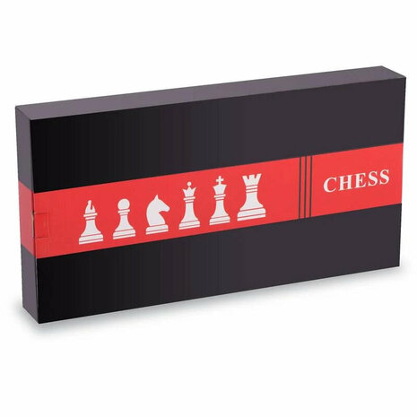 Schaaken en dammen 2in1 pakket - Opklapbaar - 43x43 cm - Hout 