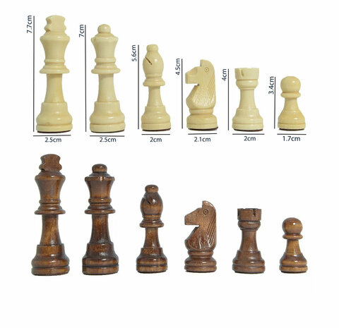 Rosewood Chess Board - With Integrated Lock - Magnetic Chessboard 38.8cm