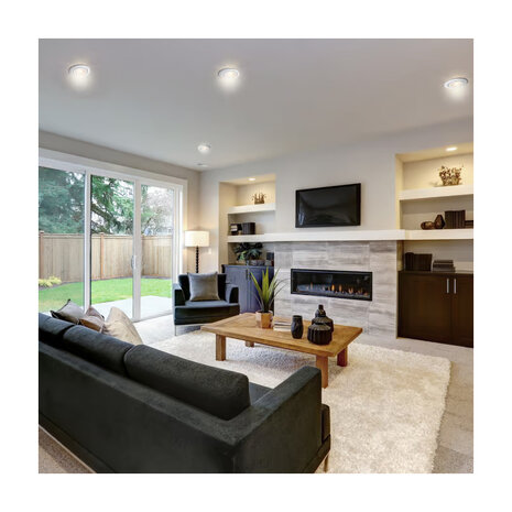 LED spot 5w verstelbaar 6500k - Inbouwspot 90x23x65mm