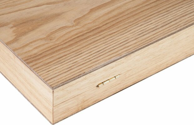 Backgammon Set -massief hout -  47,5 x 38 x 2,7 cm Set 'Classic Heritage'.