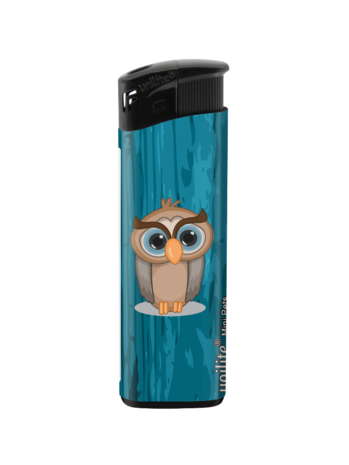 Aanstekers -  50 stuks in tray - Mini Pets - navulbaar en klik 