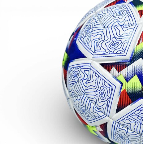 Voetbal - Offici&euml;le voetbal maat en -gewicht - ster bal - wedstrijdbal 380 g