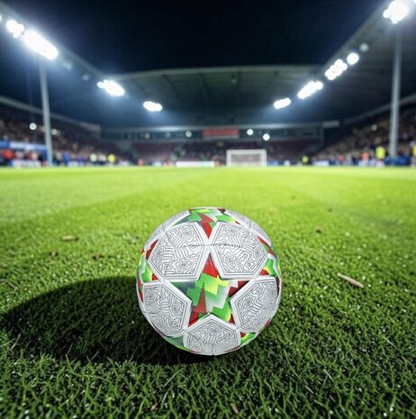 Voetbal - Offici&euml;le voetbal maat en -gewicht - ster bal - wedstrijdbal 380 g