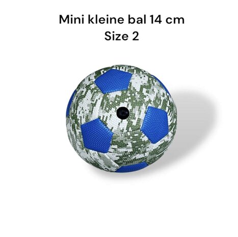 Voetbal - Kleine Mini Bal - Maat 2 - 160g - kan je heerlijk buiten plezier hebben 2032