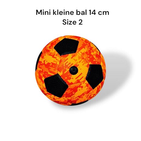 Voetbal - Kleine Mini Bal - Maat 2 - 160g - kan je heerlijk buiten plezier hebben 2032