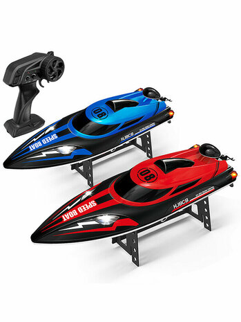 Speed Race boot &ndash; HJ808 RC Speedboot met 2.4 GHz Afstandsbediening - Rood