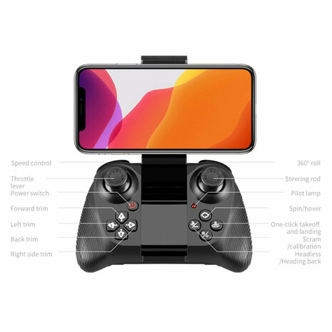 RC Drone 4DRC V28 Drone HD FPV Camera Brushless Motor - remote &amp; app control