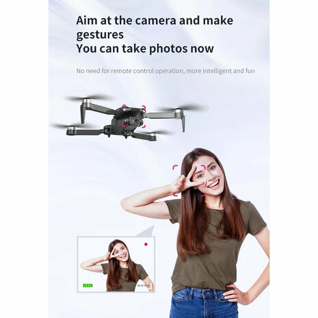 RC Drone 4DRC V28 Drone HD FPV Camera Brushless Motor - remote &amp; app control