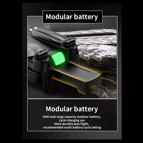 RC Drone 4DRC V28 Max Drone met GPS, Obstakeldetectie en HD Camera