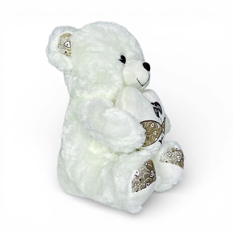 Knuffelbeer - Schattig teddybeer -  You Love - zacht speciaal  knuffelbier 40 CM  W