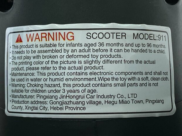 4-Wheel Magic loopfiets - 55CM - Muziek &amp; Lichtjes