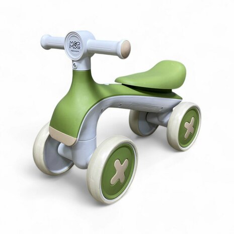 4-Wheel Magic loopfiets - 55CM - donkergroen - Muziek &amp; Lichtjes 1